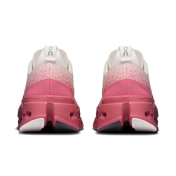 On Running Women's Cloudsurfer Max Shoes - White / Camellia