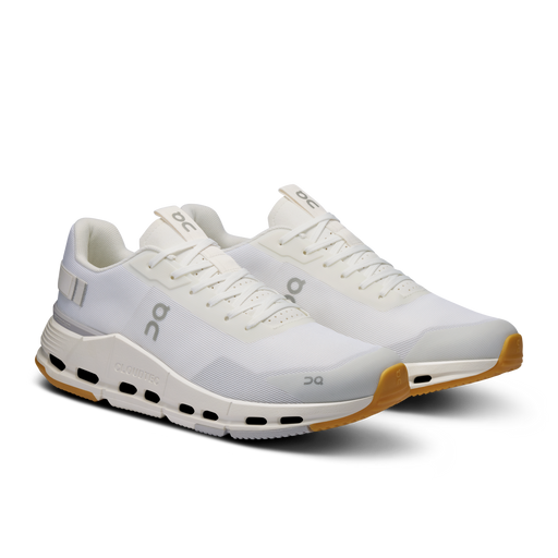 On Running Men's Cloudnova Form 2 Shoes - White / Ivory - Just For Sports