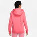 Nike Women's Sportswear Club Fleece Pullover Hoodie Apparel - Sea Coral / White - Just For Sports