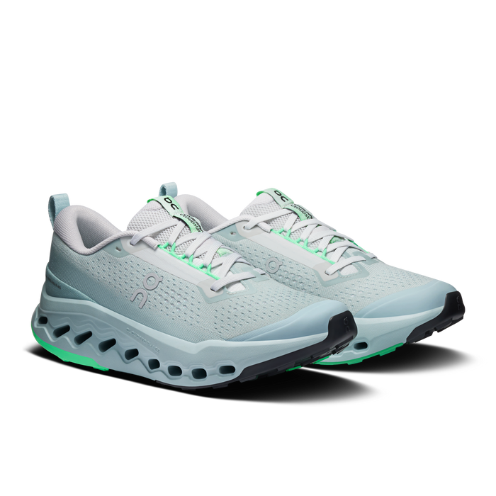 On Running Women's Cloudsurfer Trail 2 Shoes - Chalk / Gardenia