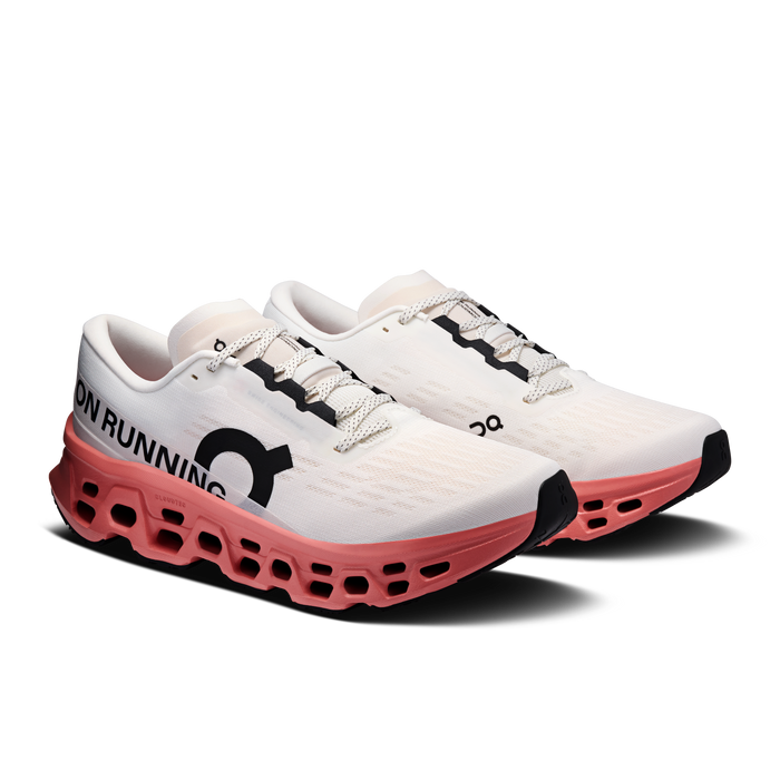 On Running Men's Cloudmonster 3 Shoes - Ivory / Dustrose