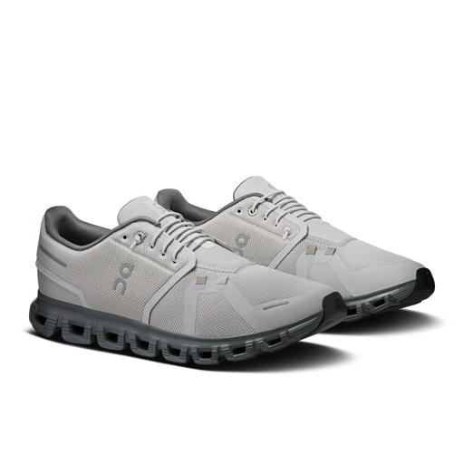 On Running Men's Cloud 6 Shoes - Wolf / Rock - Just For Sports