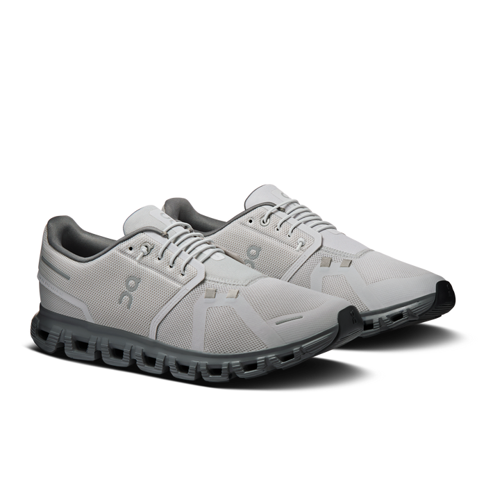 On Running Men's Cloud 6 Shoes - Wolf / Rock - Just For Sports