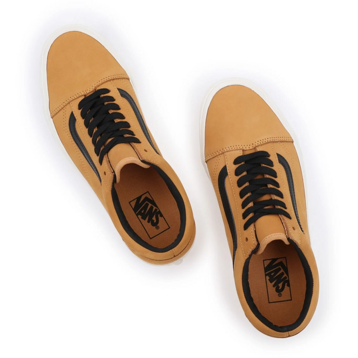 Vans Men's Old Skool Shoes - Nubuck Honey Gold / Black