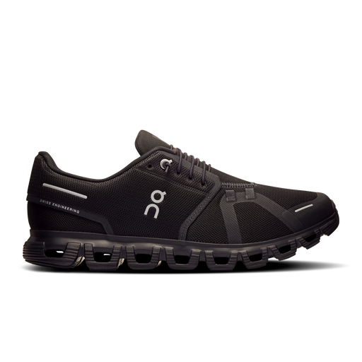 On Running Men's Cloud 6 Wide Shoes - Black / Black - Just For Sports