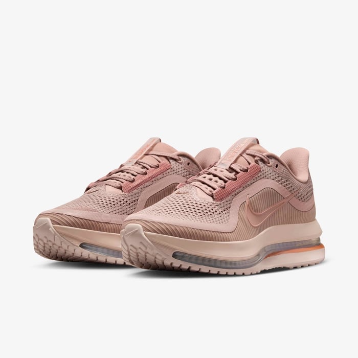 Nike Women's Pegasus Premium Shoes - Particle Pink / Silt Red / Metallic Silver / Metallic Rose Gold - Just For Sports