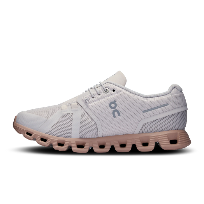 On Running Women's Cloud 5 Shoes - Sand / Rosebrown