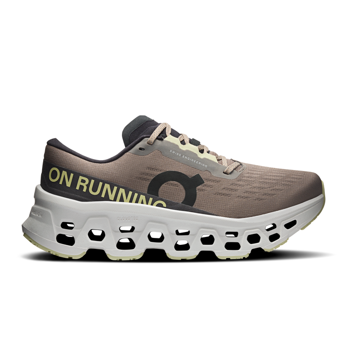 On Running Women's Cloudmonster 3 Shoes - Cinder / Ivory