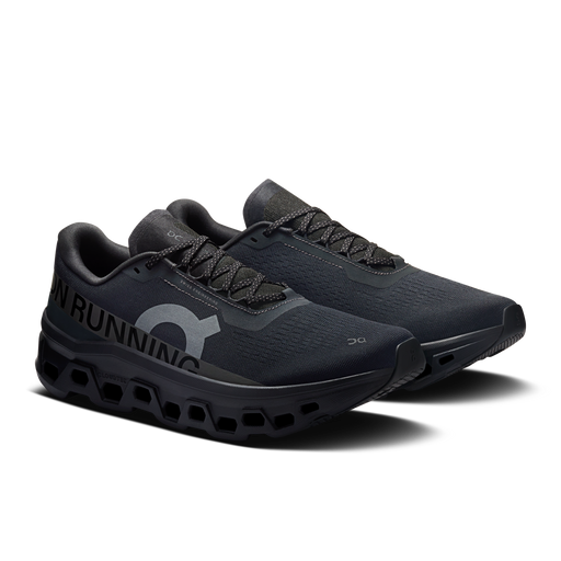 On Running Men's Cloudmonster 1 Shoes - Black / Black - Just For Sports