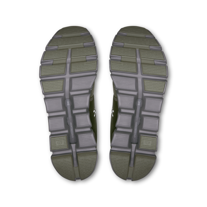 On Running Men's Cloud 6 Shoes - Olive / Eclipse - Just For Sports
