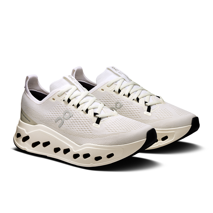 On Running Women's Cloudsurfer Max Wide Shoes - White / White - Just For Sports