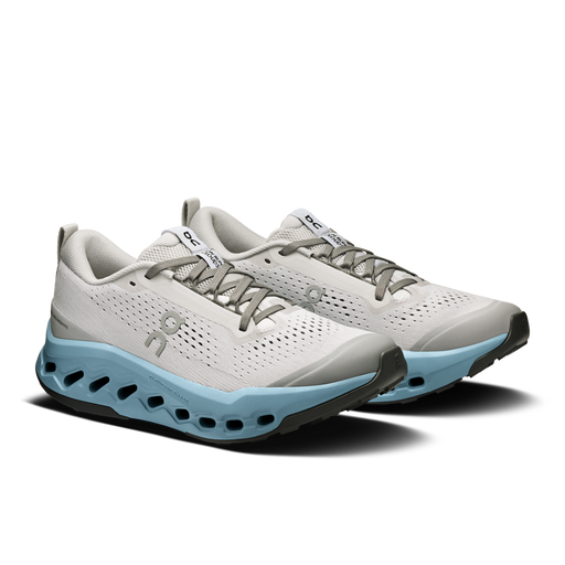 On Running Women's Cloudsurfer Trail 2 Shoes - Glacier / Dust - Just For Sports