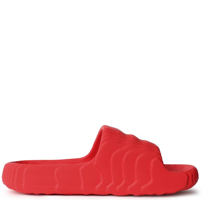Adidas Men's Adilette 22 Slides - Red / White