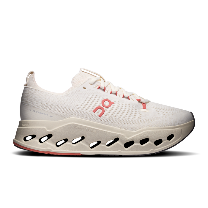 On Running Men's Cloudsurfer Max Shoes - Ivory / Dustrose