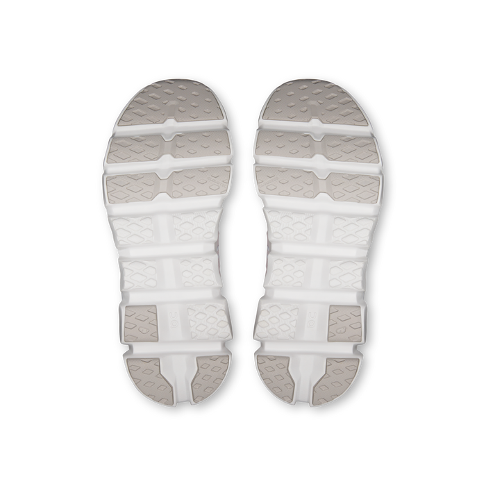 On Running Kids' Cloudswift Youth Shoes - Salt / White