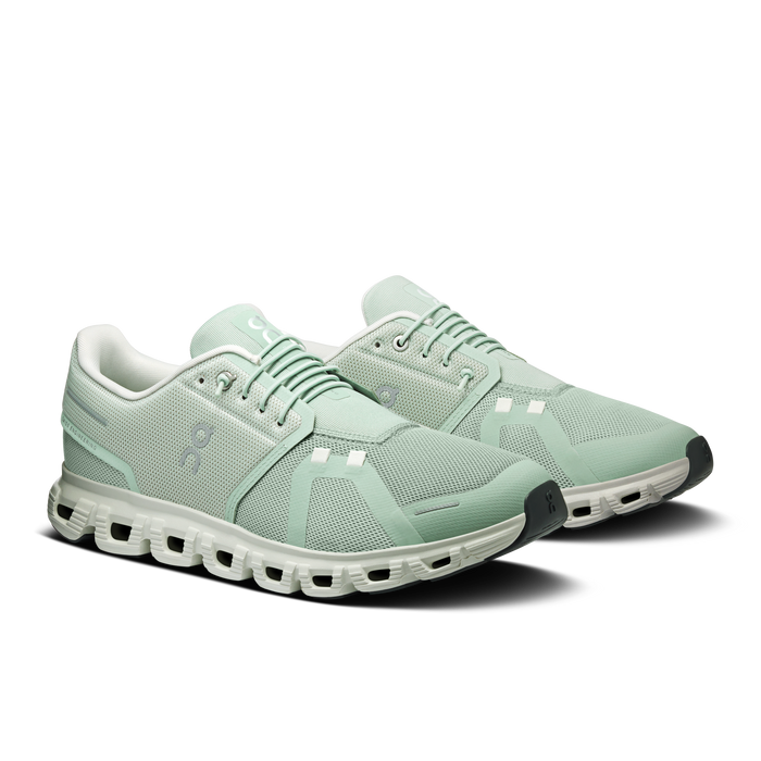 On Running Men's Cloud 6 Shoes - Mineral / Ice