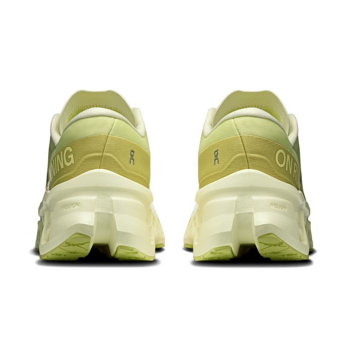 On Running Women's Cloudmonster 3 Wide Shoes - Limelight / Seedling