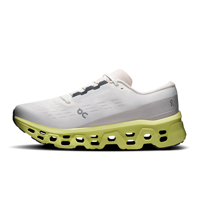 On Running Men's Cloudmonster 3 Shoes - Ivory / Limelight - Just For Sports