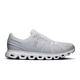 On Running Men's Cloud 6 Wide Shoes - Glacier / White