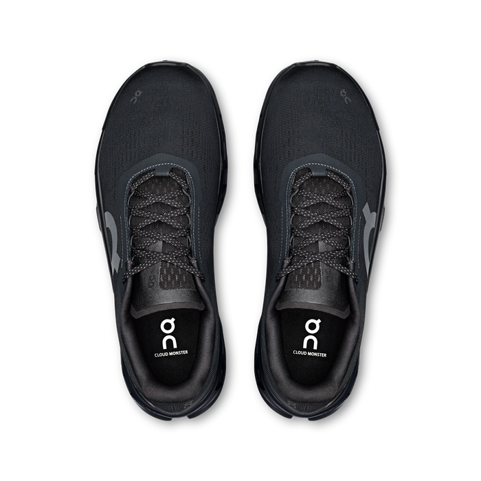 On Running Men's Cloudmonster 1 Shoes - Black / Black - Just For Sports