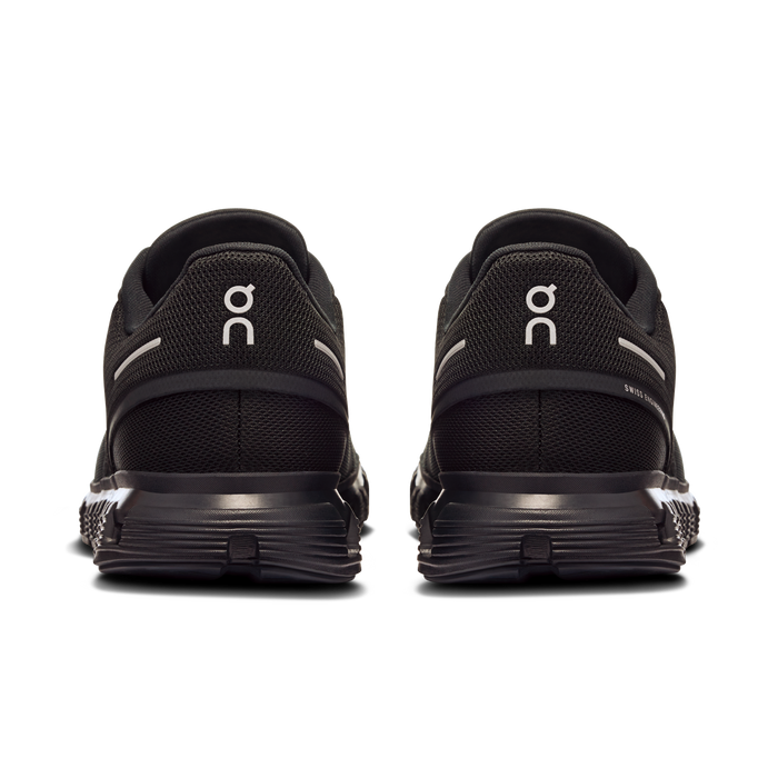 On Running Men's Cloud 6 Wide Shoes - Black / Black - Just For Sports