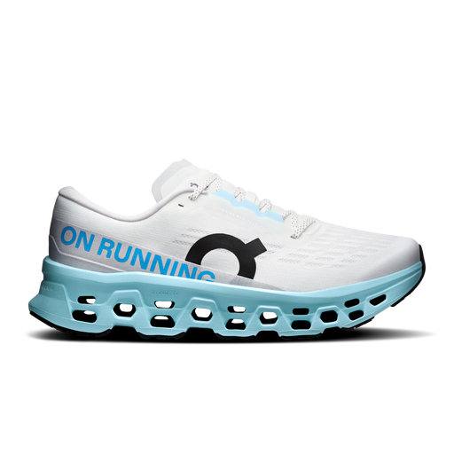 On Running Men's Cloudmonster 3 Shoes - Ivory / Topaz - Just For Sports