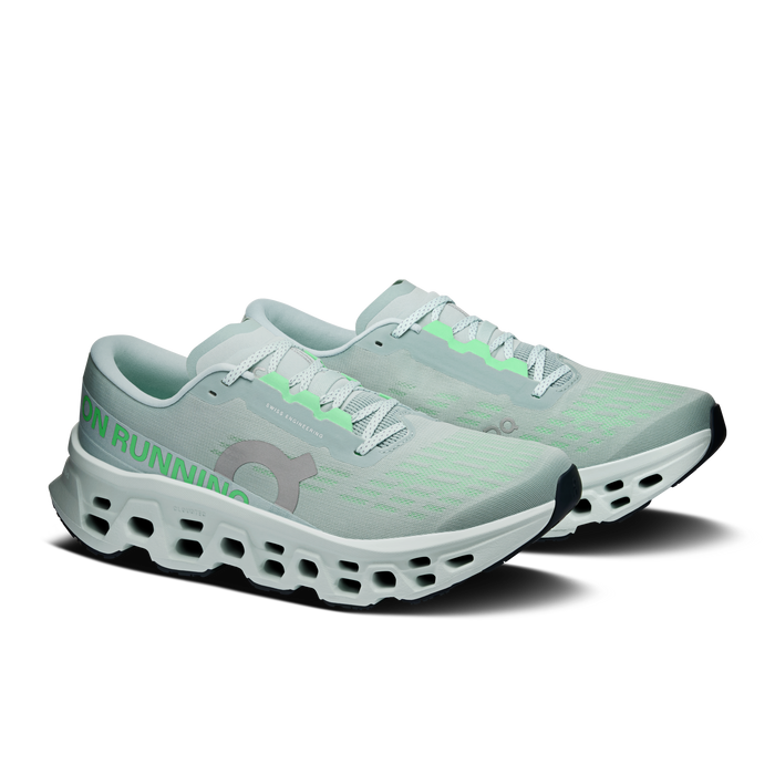 On Running Men's Cloudmonster 3 Wide Shoes - Brook / Flurry