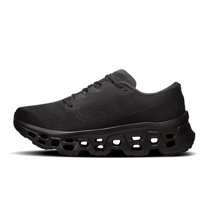 On Running Women's Cloudmonster 3 Shoes - Black / Black - Just For Sports