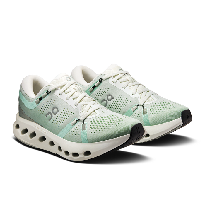 On Running Women's Cloudsurfer 2 Shoes - Ivory / Creek - Just For Sports