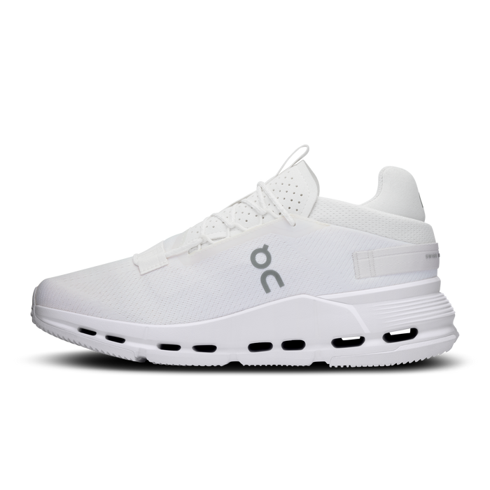 On Running Women's Cloudnova 2 Shoes - All White - Just For Sports