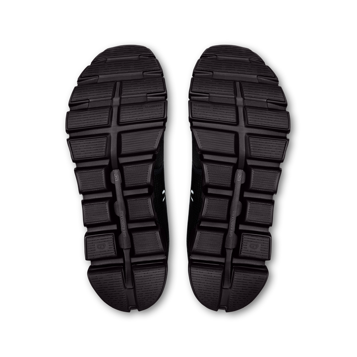 On Running Men's Cloud 6 Wide Shoes - Black / Black - Just For Sports