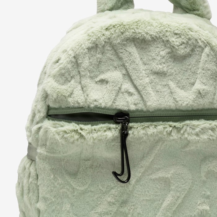 Nike Women's Nike Sportswear Futura Faux Fur Mini Backpack - Jade Horizon
