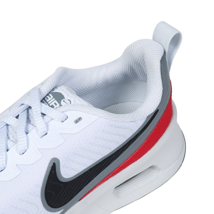 Nike Men's Air Max Nuaxis Shoes - Football Grey / Black / White / Gym Red