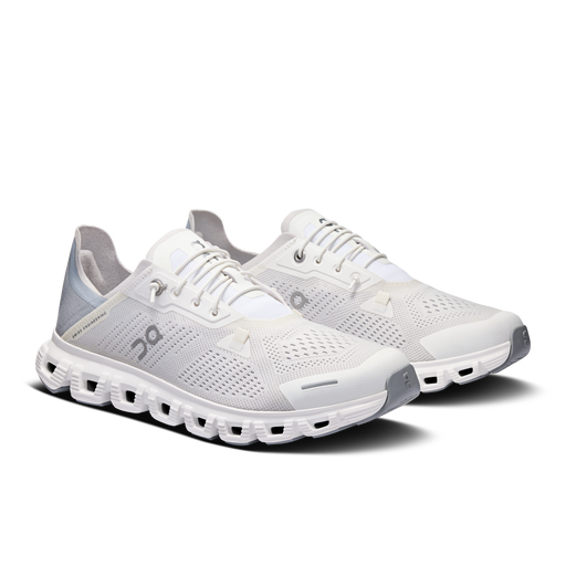 On Running Women's Cloud 6 Coast Shoes - White / Glacier - Just For Sports