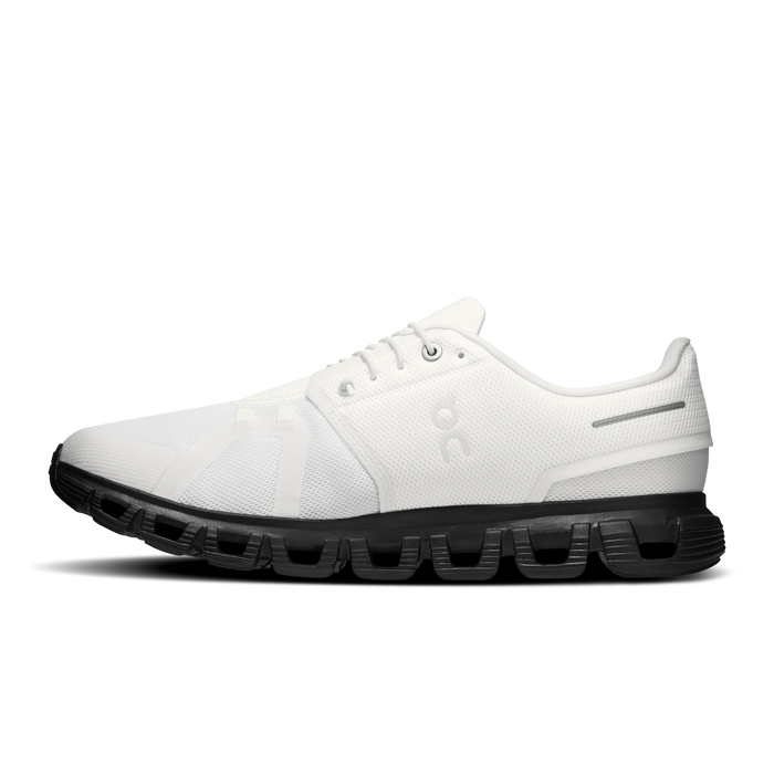 On Running Men's Cloud 6 Shoes - White / Black - Just For Sports