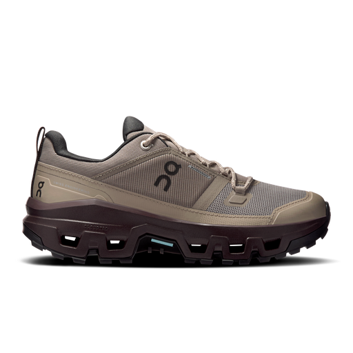 On Running Women's Cloudrock Low Waterproof Shoes - Cinder / Ox - Just For Sports