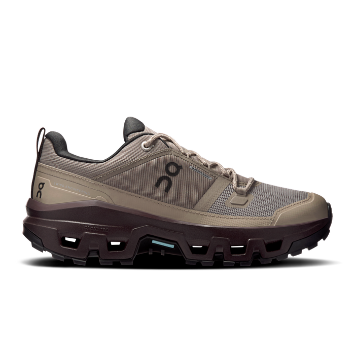 On Running Women's Cloudrock Low Waterproof Shoes - Cinder / Ox
