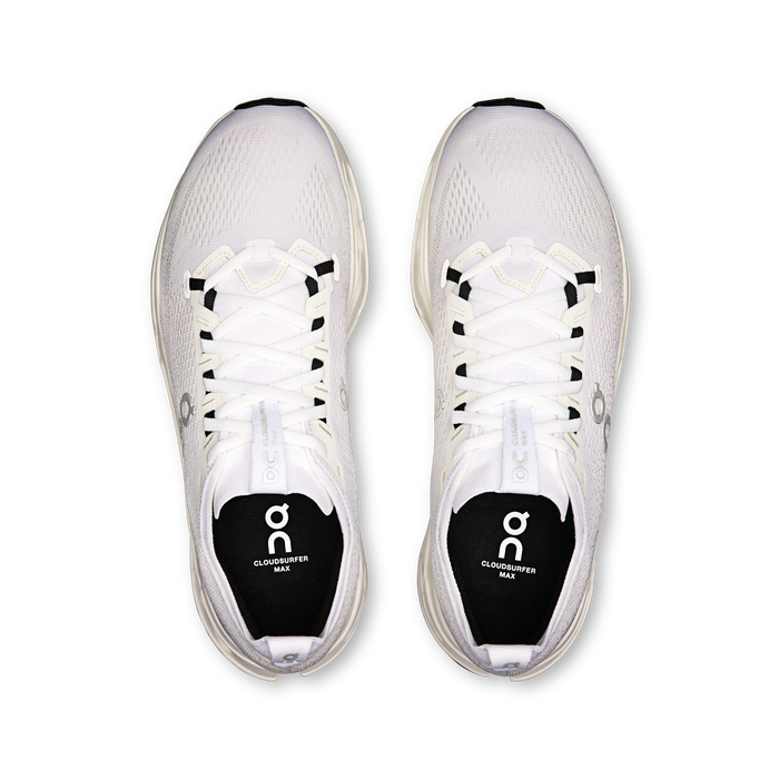 On Running Men's Cloudsurfer Max Shoes - White / White - Just For Sports