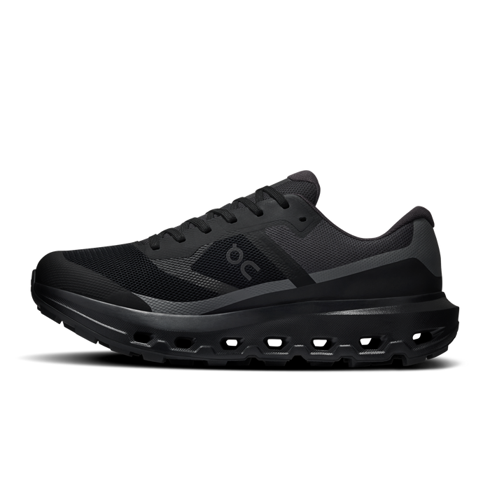 On Running Men's Cloudvista 3 Waterproof Shoes - Black / Black