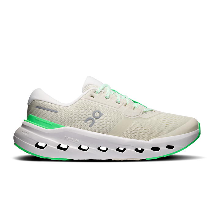 On Running Women's Cloudrunner 3 Shoes - Ghost / Verdite