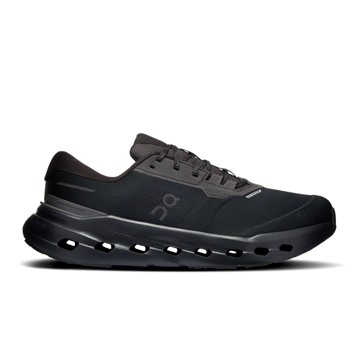 On Running Men's Cloudrunner 3 Waterproof Shoes - Black / Black