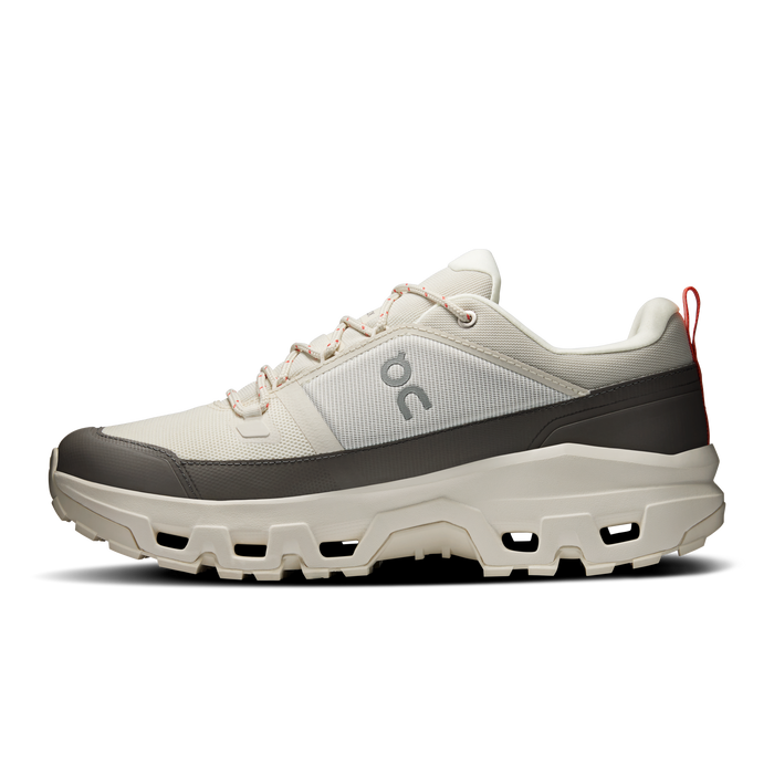 On Running Men's Cloudrock Low Waterproof Shoes - Ivory / Ivory - Just For Sports