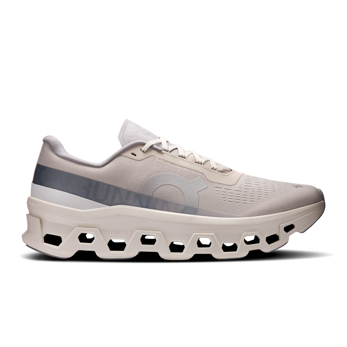 On Running Men's Cloudmonster 1 Shoes - Pearl / Ivory - Just For Sports