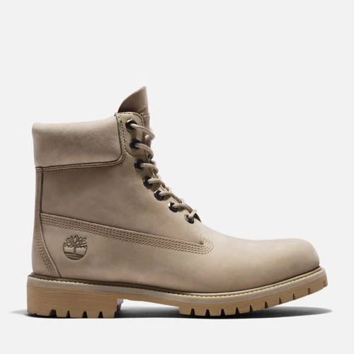 Timberland Men's Premium 6 Inch Boot Shoes - Light Brown