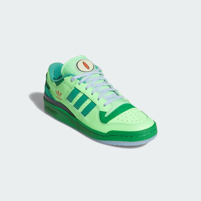 Adidas Men's The Simpsons X Adidas Forum Low Treehouse Of Horror Shoes - Lime Burst / Green / Semi Court Green - Just For Sports