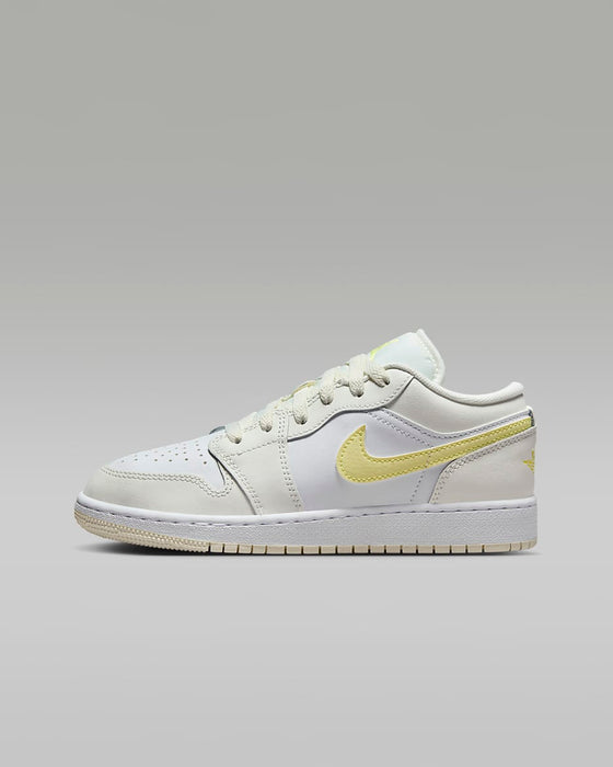 Nike Kids' Air Jordan 1 Low Shoes - Sail / Light Laser Orange / White