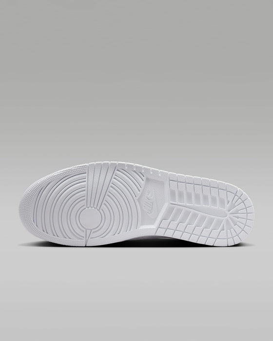 Nike Men's Air Jordan 1 Retro Low Shoes - All White - Just For Sports