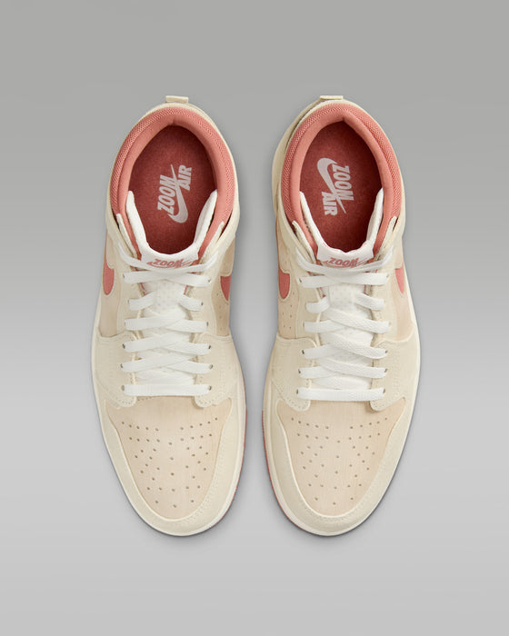 Nike Men's Jordan 1 High Zoom Air Cmft 2 Shoes - Sail / Burnt Sunrise / Sail / Terra Blush - Just For Sports