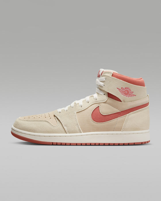 Nike Men's Jordan 1 High Zoom Air Cmft 2 Shoes - Sail / Burnt Sunrise / Sail / Terra Blush - Just For Sports