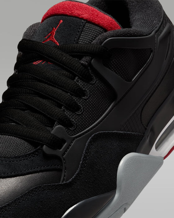 Nike Men's Jordan 4 Rm Shoes - Black / Varsity Red / Wolf Grey / White - Just For Sports